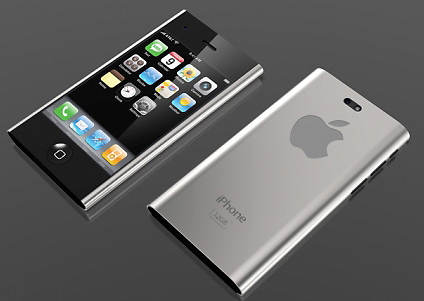 iphone 5 aluminum case new antenna design behind Apple logo 2 ลือ!! iPhone5 ดีไซน์ใหม่ จอใหญ่ 4 นิ้ว ด้านหลังบางกว่าเดิม