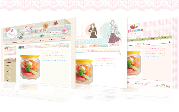 [Template] เพิ่ม 3 เทมเพลตแนว Cute ใหม่ “Cute Flower” , “Cute Pastel” และ “Cute Fruit”