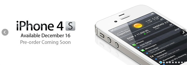 iPhone 4S กำหนดขายจริงในไทยแล้ว 16 ธันวาคมนี้ แน่นอน!!