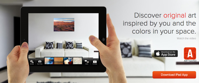 ARTTwo50 ใช้แอปฯ AR ช่วยขายงานศิลป์ออนไลน์ในราคาบุฟเฟต์