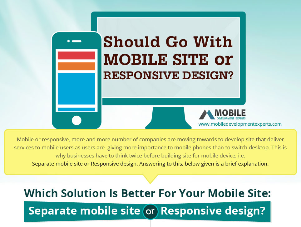 mobile site or mobile responsive