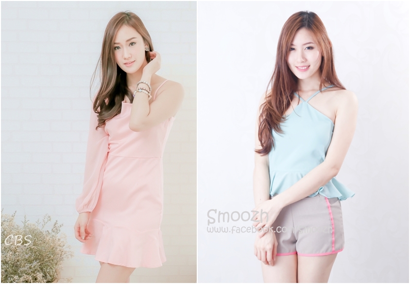 ผลการค้นหารูปภาพสำหรับ เสื้อผ้าสีพาสเทลที่เหมาะสาวผิวขาวอมชมพู
