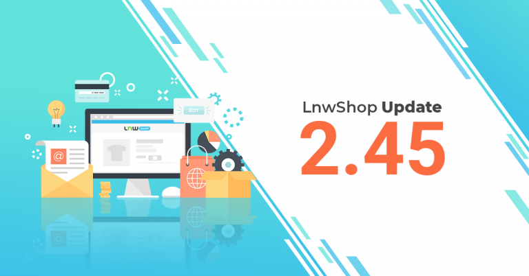 LnwShop Update 2.45  อัพเดทฟีเจอร์ใหม่ และเพิ่มช่องทางการขายไป Shopee