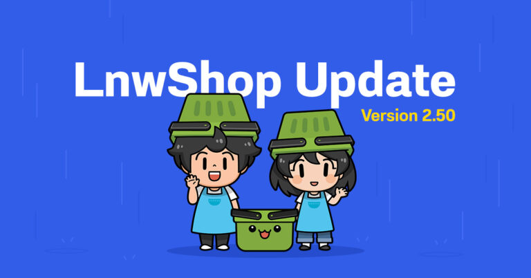 LnwShop Update 2.50 สร้างออเดอร์รูปแบบใหม่ พร้อมเชื่อมต่อช่องทางการขาย JD Central