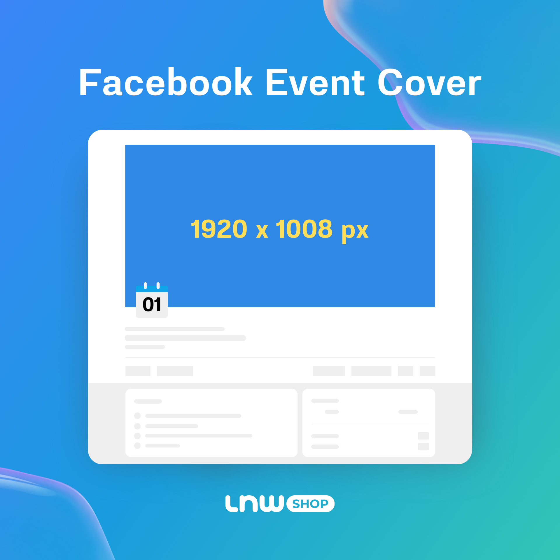 ขนาดรูป Facebook Event-Cover