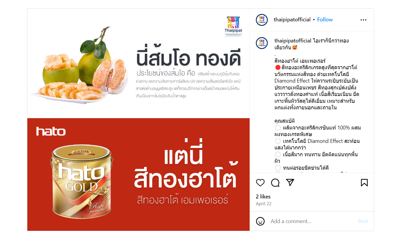 IG ไทพิพัฒน์ (Thaipipat)