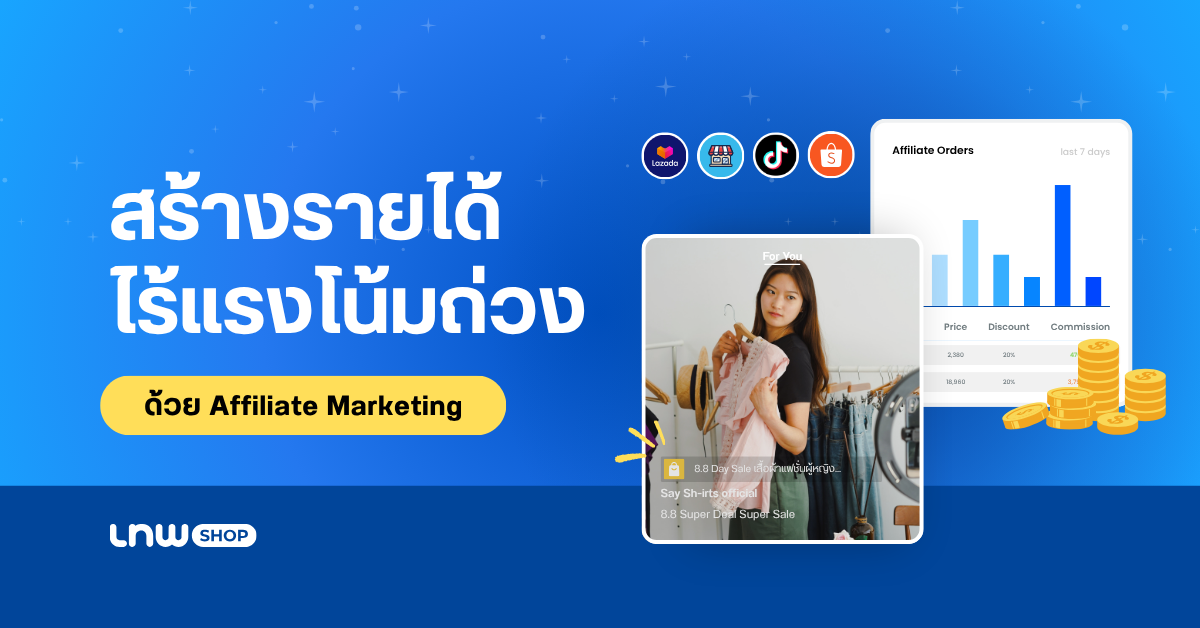 Affiliate Marketing LnwShop banner