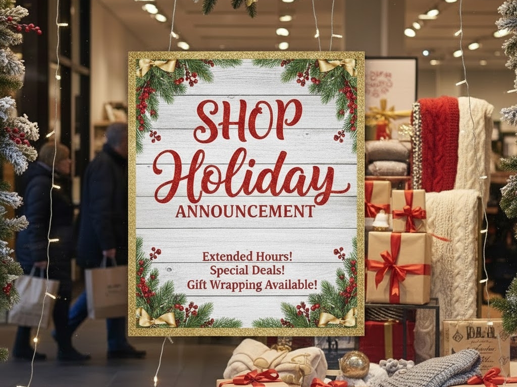 กำหนดวันหยุดร้านค้า